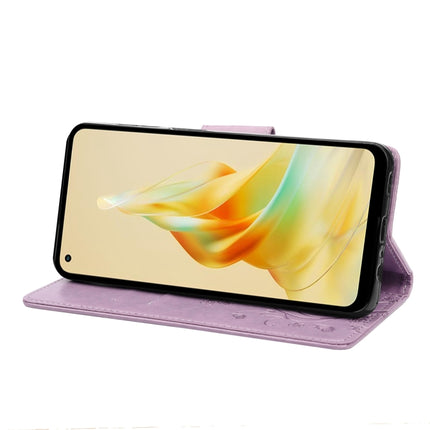 Butterfly Flower Pattern Leather Phone Case, For OPPO Reno8 T 4G, For Xiaomi Redmi Note 12 5G Global / Poco X5 5G, For Xiaomi Redmi Note 12 Pro 5G Global
