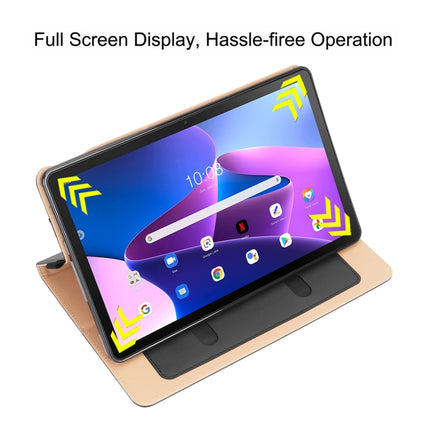 Embossed Front Stand Leather Smart Tablet Case, For Lenovo Tab P11 Pro Gen2 11.2 2022 TB132/138