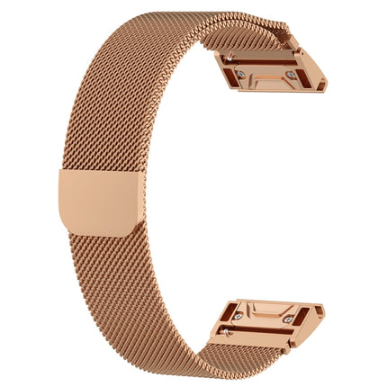 Milanese Replacement Wrist Strap Watchband, For Garmin Fenix 5X, For Garmin Fenix 5S