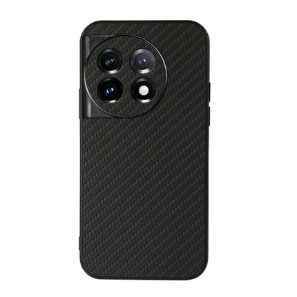Accurate Hole Carbon Fiber Texture PU Phone Case, For OnePlus 11 5G, For OnePlus Ace 2 / 11R, For Samsung Galaxy A24