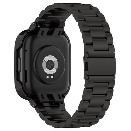 2 in 1 Three-bead Metal Watch Band with Watch Frame, For Xiaomi Redmi Watch 3 / Mi Watch Lite 3