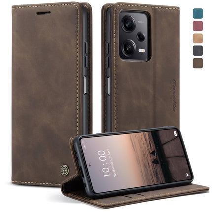 CaseMe 013 Multifunctional Horizontal Flip Leather Phone Case, For OPPO Reno8 T 5G, For Xiaomi Redmi Note 12 5G / Poco X5, For Xiaomi Redmi Note 12 Pro 5G / Poco X5 Pro, For Xiaomi Redmi Note 12 Pro+ 5G