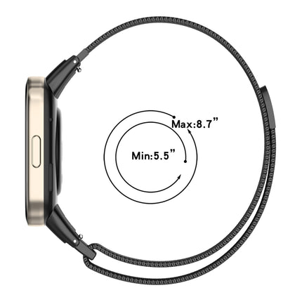 Milanese Metal Watch Band, For Xiaomi Redmi Watch 3 / Mi Watch Lite 3