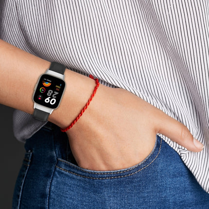Round Tail Leather Watch Band, For Xiaomi Redmi Watch 3 / Mi Watch Lite 3