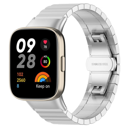 One-bead Steel Metal Watch Band, For Xiaomi Redmi Watch 3 / Mi Watch Lite 3