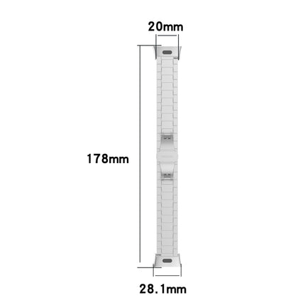One-bead Steel Metal Watch Band, For Xiaomi Redmi Watch 3 / Mi Watch Lite 3