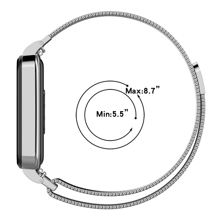 2 in 1 Milan Metal Watch Band, For Redmi Band 2