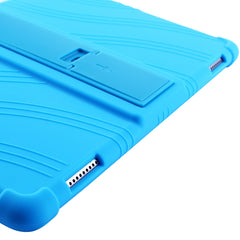 Tablet PC Silicone Protective Case with Invisible Bracket, For Huawei MediaPad T5, For Lenovo Tab M10, For Lenovo Tab E10