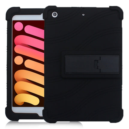 Tablet PC Silicone Protective Case with Invisible Bracket, For iPad mini 5 / 4, For iPad 10.2 / 10.5, For iPad mini 3 / 2 / 1