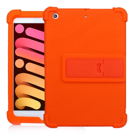 Tablet PC Silicone Protective Case with Invisible Bracket, For iPad mini 5 / 4, For iPad 10.2 / 10.5, For iPad mini 3 / 2 / 1