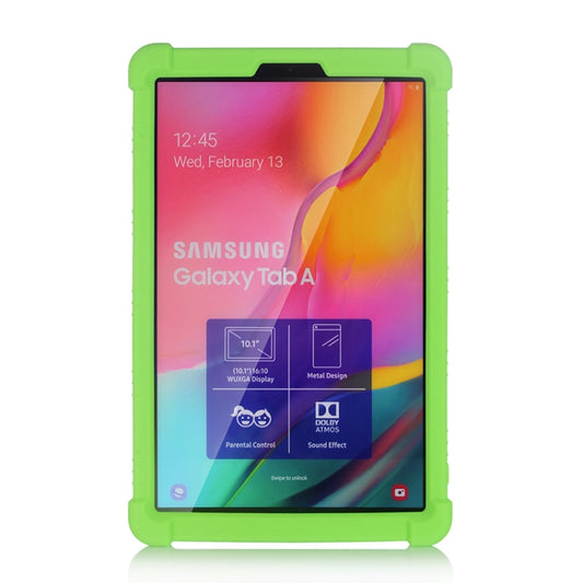 Tablet PC Silicone Protective Case with Invisible Bracket, For Galaxy Tab A 10.1 (2019) T510, For Galaxy Tab S5e T720