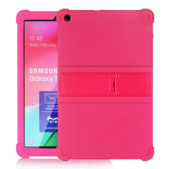 Tablet PC Silicone Protective Case with Invisible Bracket, For Galaxy Tab A 10.1 (2019) T510, For Galaxy Tab S5e T720