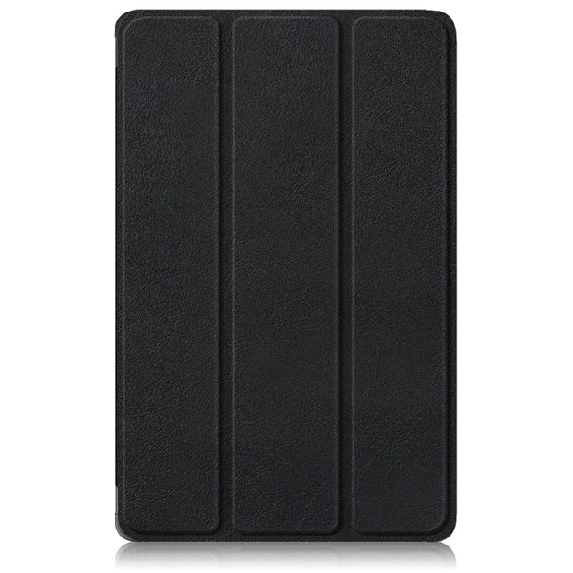 Custer Pure Color 3-Fold Holder Leather Tablet Case, For Huawei Matepad SE 10.4 2022, For Lenovo M8 4th GenTB-300FU