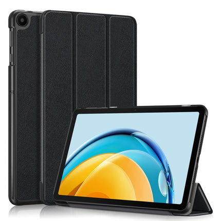Custer Pure Color 3-Fold Holder Leather Tablet Case, For Huawei Matepad SE 10.4 2022, For Lenovo M8 4th GenTB-300FU