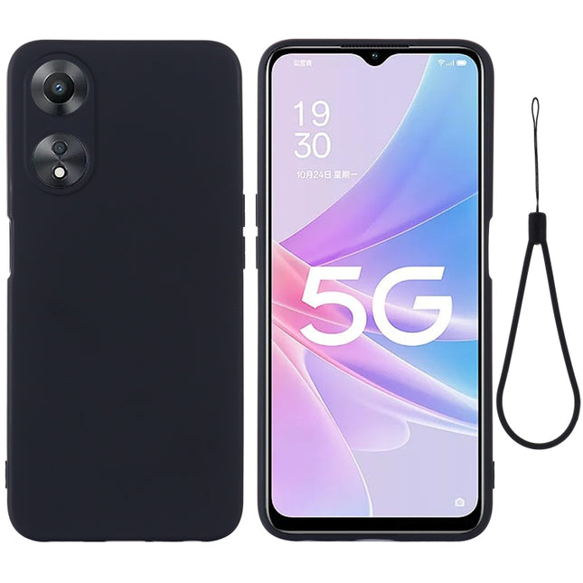 Pure Color Liquid Silicone Shockproof Phone Case, For OPPO A58 / A58x / A78 Global, For Tecno Spark 9T / 9 Pro, For Tecno Spark GO 2023 / Pop 7 Pro, For Xiaomi Redmi 12C / 11A / Poco C55, For Samsung Galaxy A14 4G