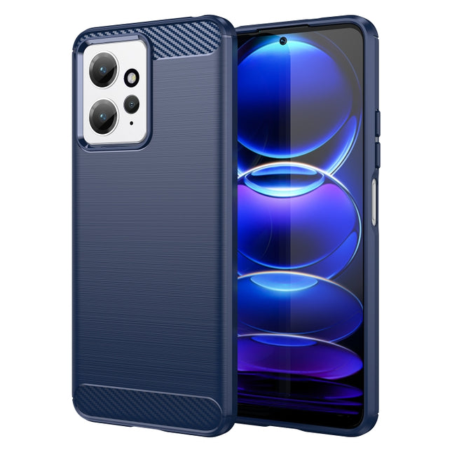 Brushed Texture Carbon Fiber TPU Phone Case, For Xiaomi Redmi Note 12 4G Global, For Samsung Galaxy S20 FE 2022, For Samsung Galaxy S21, For Samsung Galaxy S21 Ultra, For Samsung Galaxy S21+, For Samsung Galaxy S20 FE