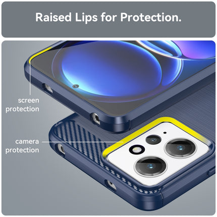 Brushed Texture Carbon Fiber TPU Phone Case, For Xiaomi Redmi Note 12 4G Global, For Samsung Galaxy S20 FE 2022, For Samsung Galaxy S21, For Samsung Galaxy S21 Ultra, For Samsung Galaxy S21+, For Samsung Galaxy S20 FE