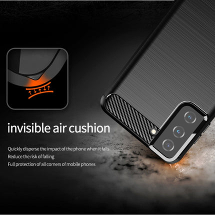 Brushed Texture Carbon Fiber TPU Phone Case, For Xiaomi Redmi Note 12 4G Global, For Samsung Galaxy S20 FE 2022, For Samsung Galaxy S21, For Samsung Galaxy S21 Ultra, For Samsung Galaxy S21+, For Samsung Galaxy S20 FE