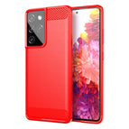 For Samsung Galaxy S21 Ultra / Red