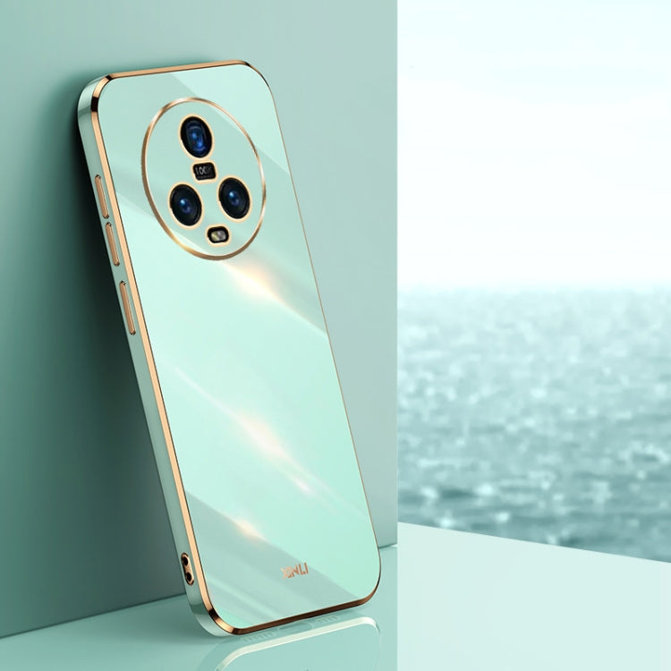 XINLI Straight Edge 6D Electroplate TPU Phone Case, For Honor Magic5 5G, For Honor Magic5 Pro 5G, For Honor X7a 2023