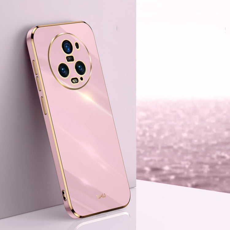 XINLI Straight Edge 6D Electroplate TPU Phone Case, For Honor Magic5 5G, For Honor Magic5 Pro 5G, For Honor X7a 2023