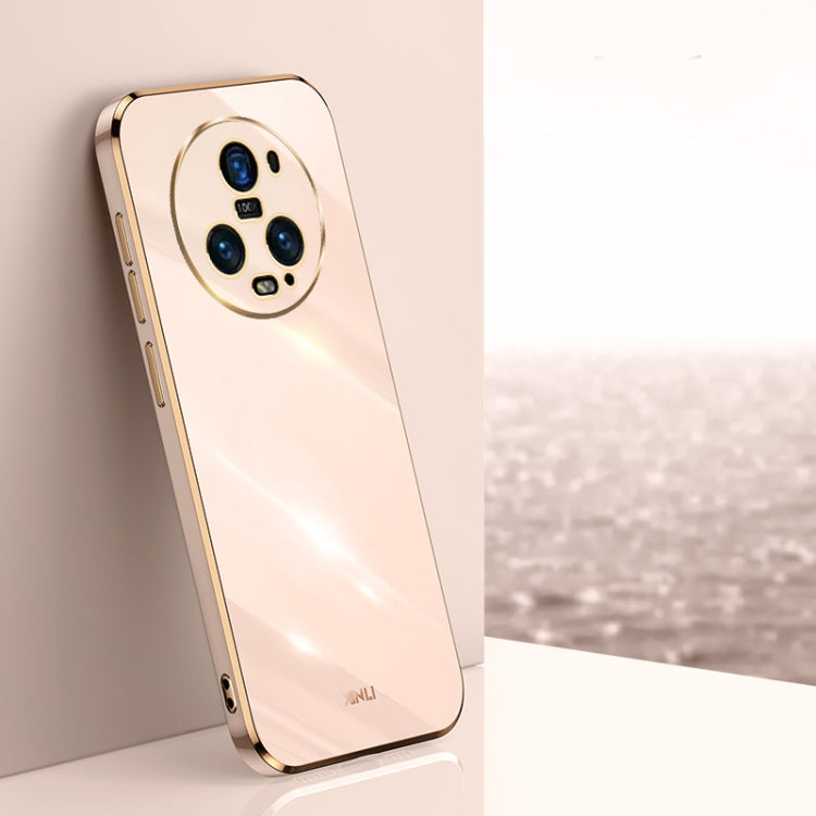 XINLI Straight Edge 6D Electroplate TPU Phone Case, For Honor Magic5 5G, For Honor Magic5 Pro 5G, For Honor X7a 2023