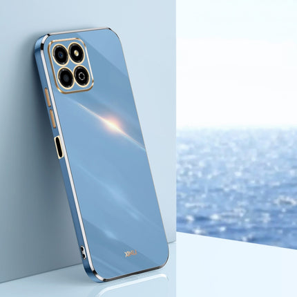 XINLI Straight Edge 6D Electroplate TPU Phone Case