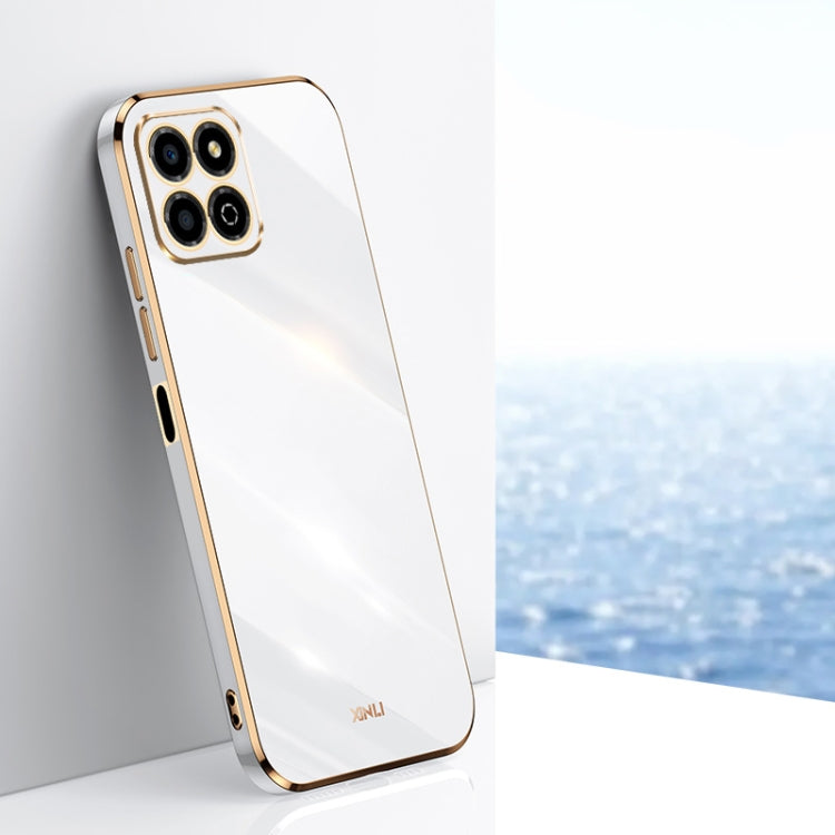 XINLI Straight Edge 6D Electroplate TPU Phone Case, For Honor X8a 2023, For Honor X9a 5G, For Huawei nova Y61