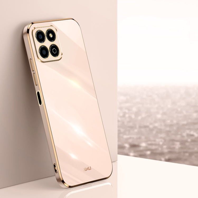 XINLI Straight Edge 6D Electroplate TPU Phone Case, For Honor X8a 2023, For Honor X9a 5G, For Huawei nova Y61