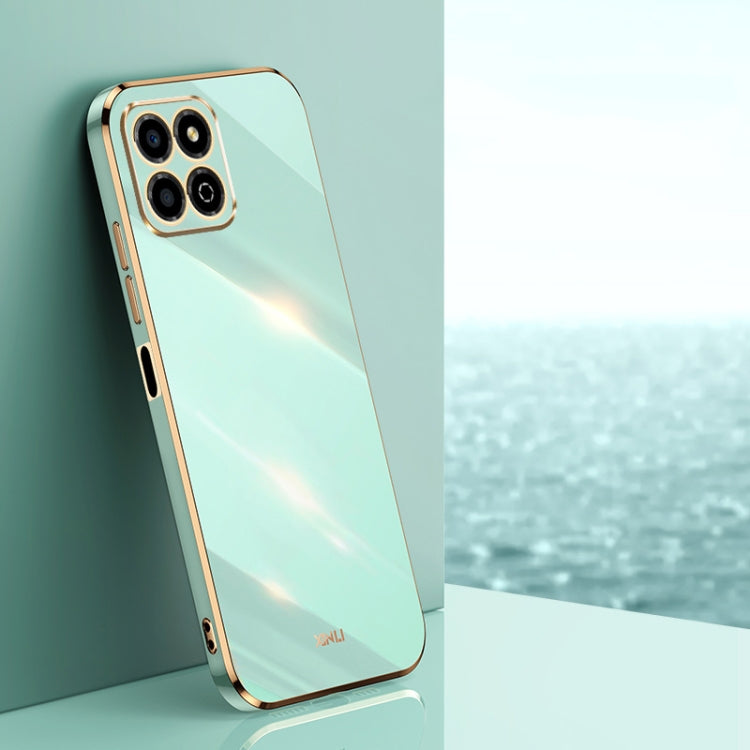 XINLI Straight Edge 6D Electroplate TPU Phone Case, For Honor X8a 2023, For Honor X9a 5G, For Huawei nova Y61