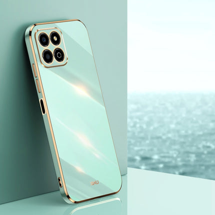 XINLI Straight Edge 6D Electroplate TPU Phone Case