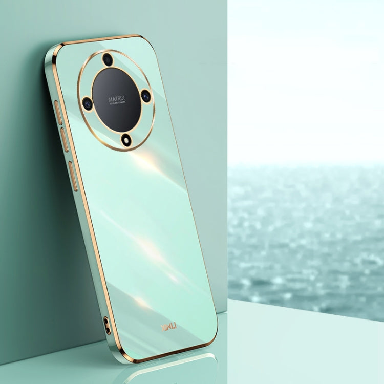 XINLI Straight Edge 6D Electroplate TPU Phone Case, For Honor X8a 2023, For Honor X9a 5G, For Huawei nova Y61