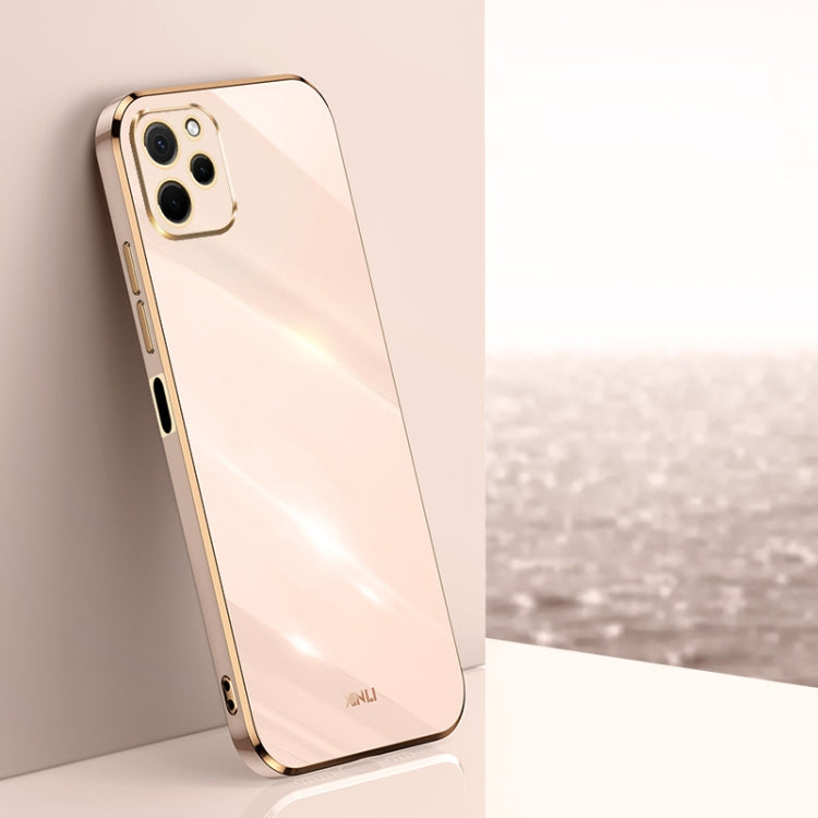 XINLI Straight Edge 6D Electroplate TPU Phone Case, For Honor X8a 2023, For Honor X9a 5G, For Huawei nova Y61