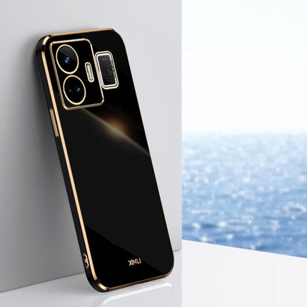 XINLI Straight Edge 6D Electroplate TPU Phone Case, For OnePlus 11, For OnePlus Ace 2, For Realme GT Neo 5