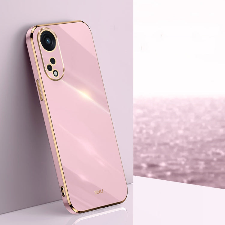 XINLI Straight Edge 6D Electroplate TPU Phone Case, For OPPO Reno8 T 5G, For vivo Y100, For Samsung Galaxy A24 4G