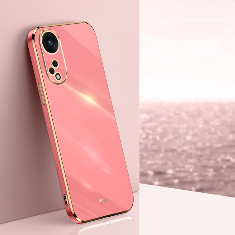 XINLI Straight Edge 6D Electroplate TPU Phone Case, For OPPO Reno8 T 5G, For vivo Y100, For Samsung Galaxy A24 4G