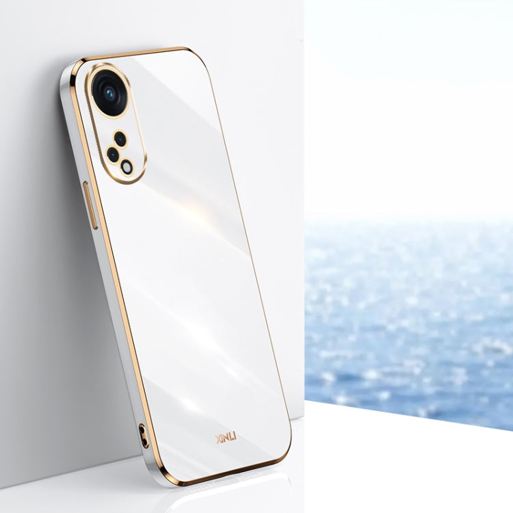 XINLI Straight Edge 6D Electroplate TPU Phone Case, For OPPO Reno8 T 5G, For vivo Y100, For Samsung Galaxy A24 4G