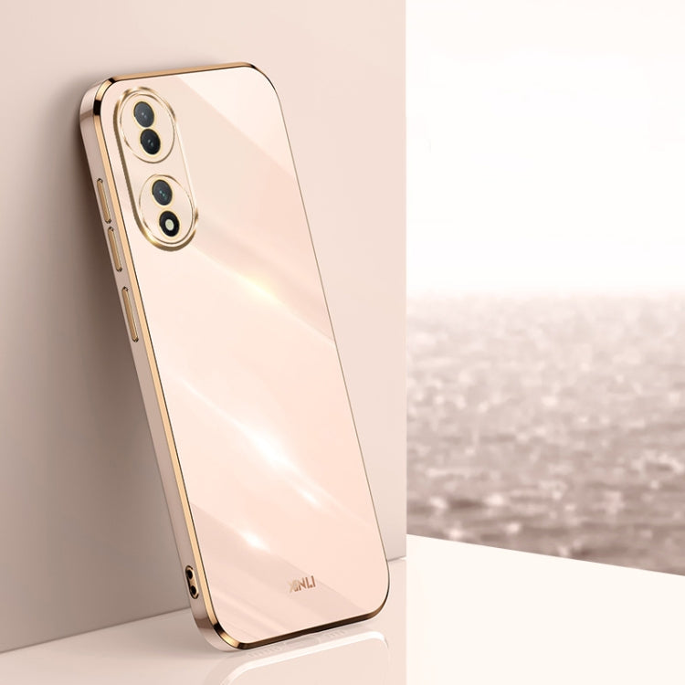 XINLI Straight Edge 6D Electroplate TPU Phone Case, For OPPO Reno8 T 5G, For vivo Y100, For Samsung Galaxy A24 4G