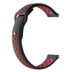 For Garmin Fenix Chronos / Black Red