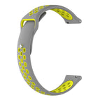 For Garmin Fenix Chronos / Gray Yellow
