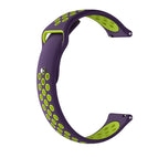 For Garmin Fenix Chronos / Purple Lime