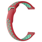 For Garmin Vivoactive3 / Red Teal