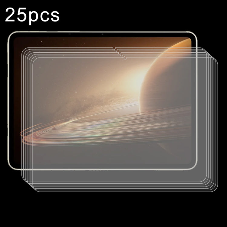 For OPPO Pad 2 / Pad Neo 11.4 25pcs 9H 2.5D Explosion-proof Tempered Tablet Glass Film
