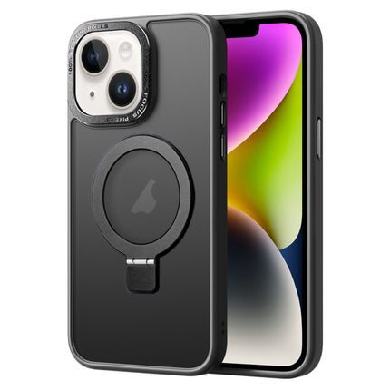 Skin Feel MagSafe Magnetic Holder Phone Case, For iPhone 14 Pro Max, For iPhone 14 Pro, For iPhone 14, For iPhone 14 Plus