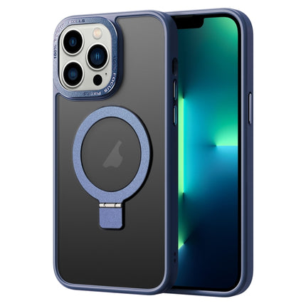 Skin Feel MagSafe Magnetic Holder Phone Case, For iPhone 13 Pro Max, For iPhone 13 Pro, For iPhone 13, For iPhone 12 Pro Max