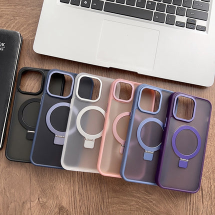 Skin Feel MagSafe Magnetic Holder Phone Case, For iPhone 13 Pro Max, For iPhone 13 Pro, For iPhone 13, For iPhone 12 Pro Max