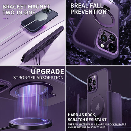 Skin Feel MagSafe Magnetic Holder Phone Case, For iPhone 13 Pro Max, For iPhone 13 Pro, For iPhone 13, For iPhone 12 Pro Max