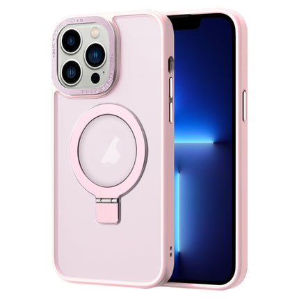 Skin Feel MagSafe Magnetic Holder Phone Case, For iPhone 13 Pro Max, For iPhone 13 Pro, For iPhone 13, For iPhone 12 Pro Max