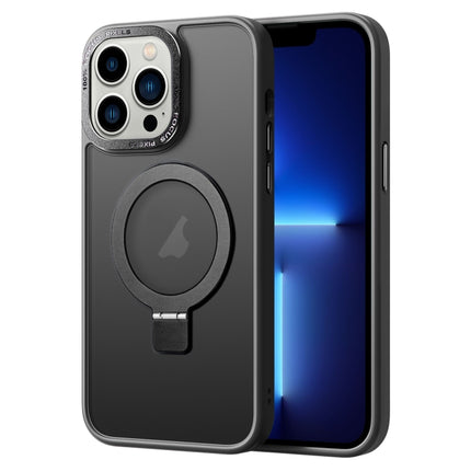 Skin Feel MagSafe Magnetic Holder Phone Case, For iPhone 13 Pro Max, For iPhone 13 Pro, For iPhone 13, For iPhone 12 Pro Max