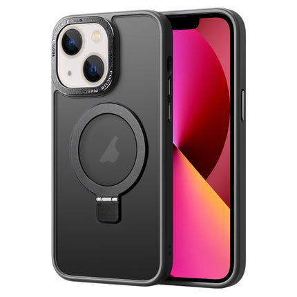 Skin Feel MagSafe Magnetic Holder Phone Case, For iPhone 13 Pro Max, For iPhone 13 Pro, For iPhone 13, For iPhone 12 Pro Max